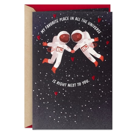 Hallmark Romantic Valentine's Day Card (Love You to the Moon)