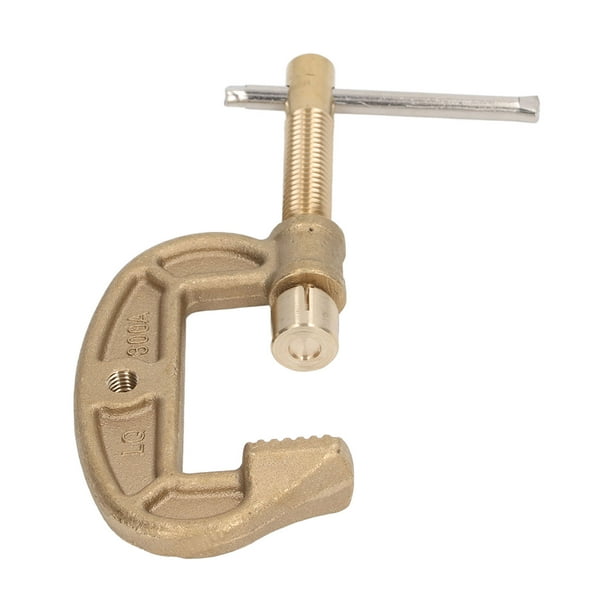 Welding Ground Clamp, G Style Grounding Work Clamp Brass Robust