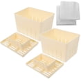 thumbnail image 3 of 2 conjuntos Tofu Presione la caja de filtro de herramienta de tofu Tofu Press Moldes Tofu Presser Suministros de inicio, 3 of 6