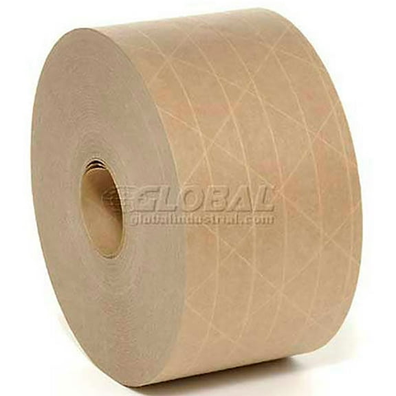 Holland Hi Tech Reinforced Water Activated Tape, 5 Mil, 72mm x 375', Tan, Lot of 8