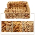 thumbnail image 2 of PTOOTP Rustic Light Brown Woven Storage Basket for Organizing Clothes Books and Tissue, 2 of 8