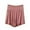 Pink1, variant on Jalioing Women's High Waist Pajama Shorts Pleated Ruffle Trim Loose Shorts Casual Comfy Summer Sleep Shorts