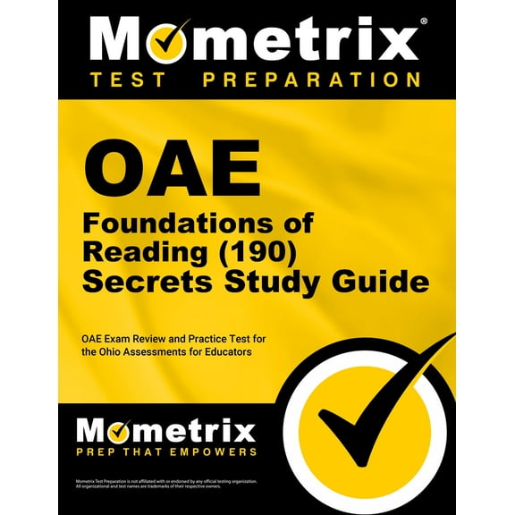 OAE Foundations of Reading (190) Secrets Study Guide