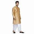 thumbnail image 3 of Mens Silk Blend Bollywood Style Designer Party Wear Indian Ethnic Dhoti Kurta, 3 of 5