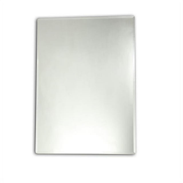 Chloe Lighting CH7M021SV24-FRT Goodwin Large Frameless Wall Mirror - 24 x 32 in.