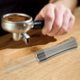 thumbnail image 5 of Coffee Stirrer Aluminum Alloy Sturdy Professional Multipurpose Gadget Espresso Distribution Tool for Home Home Use Restaurants Cafe Bars Argent, 5 of 7