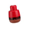 thumbnail image 1 of Ergonomic Fruit Pitter Tool 7 Holes Press Mechanism for Cherries and Soft Fruits Easy to Clean Kitchen Gadget orange color, 1 of 4