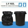 thumbnail image 3 of 50/100 Count Heavy Duty Trash Bags, 30-65 Gallon Extra Large Black Garbage Bags for Lawn, Leaf, Garage & Commercial Cleanup, 3 of 9