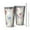 Pioneer Flower Floral, variant on 16oz Tumblers Pioneer Flower Floral Print Pattern Stainless Steel Vacuum Insulated Double Wall Travel Tumbler Cups Mug with Lid and Straw,Cleaning Brush for Coffee,Tea