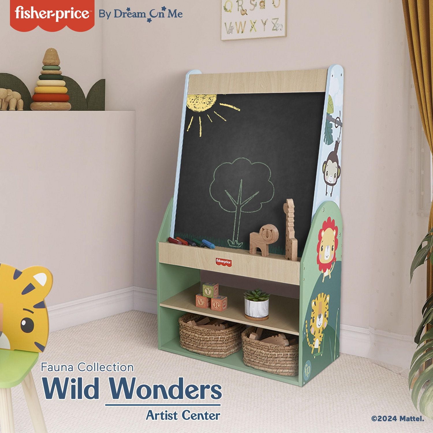 Centre d'artistes Fisher Price Fauna Collection Wild Wonder de Dream On Me