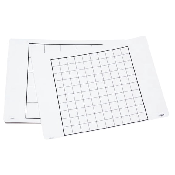 Didax Write-On/Wipe-Off Number Array Mats
