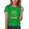 thumbnail image 3 of MKOSPLRT Garçons T-Shirt à Paillettes Trèfles Joyeuse Fête de la Saint-Patrick Manches Courtes Chandails Col Rond T-Shirts Graphiques de Fête 3-15 Ans, 3 of 6