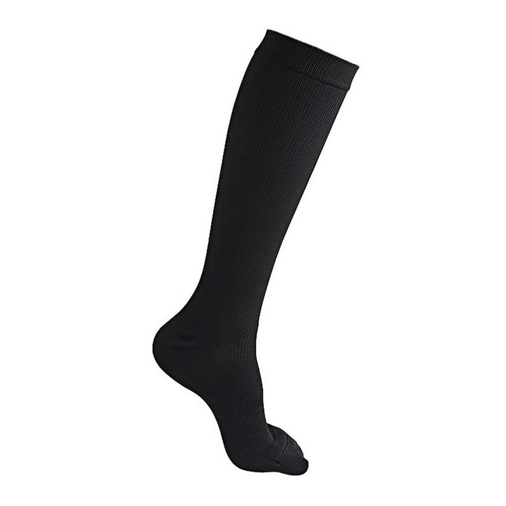 Qtymom Unisex Light Breathable Socks Solid Color Calf Compression