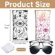 thumbnail image 2 of Estuche para gafas de sol (2 unidades), suave, portátil, con cierre a presión, de piel sintética, impermeable, con paño de limpieza., 2 of 9