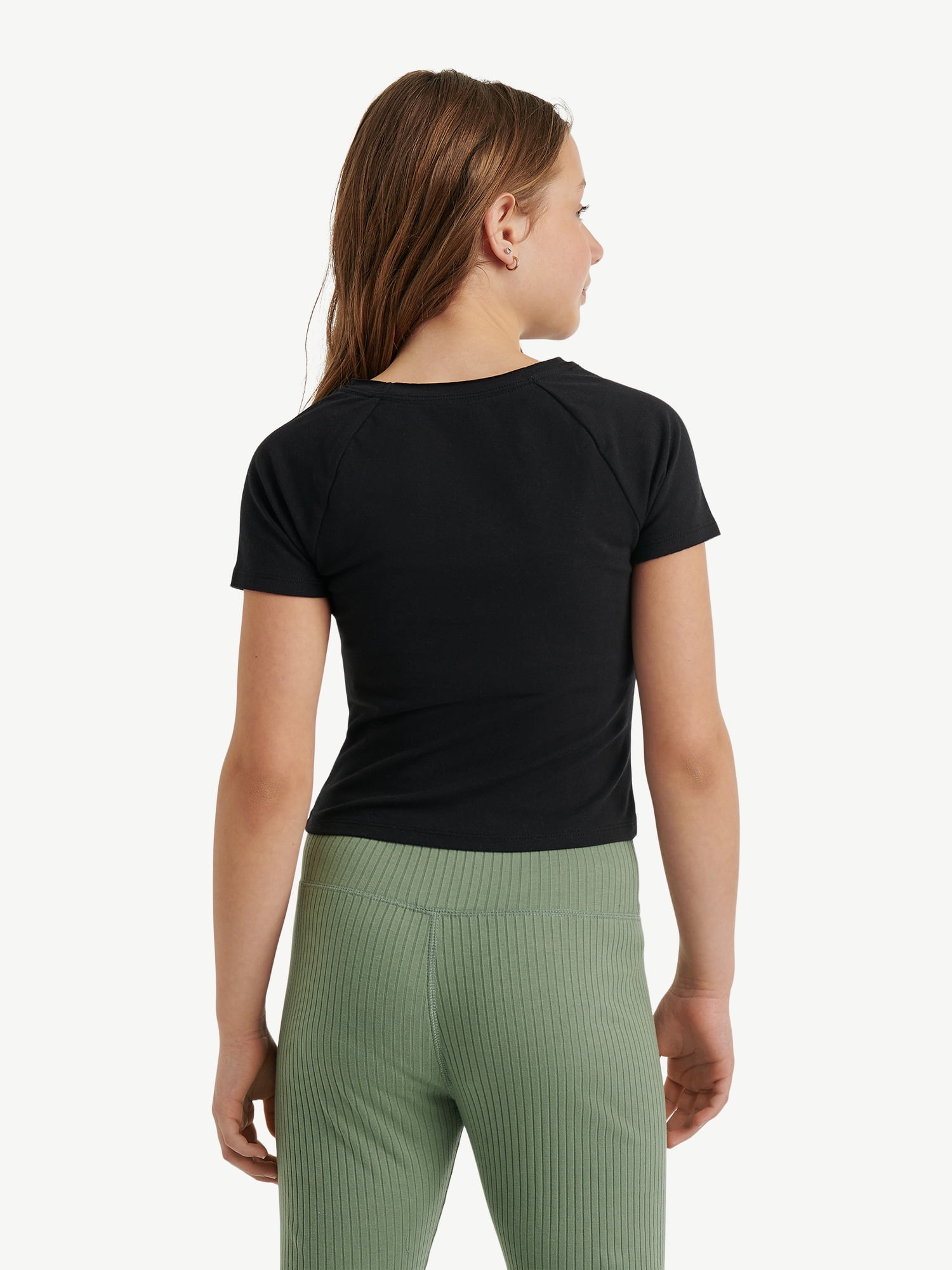 Justice Girls Seamed Tee, Sizes XS - XLP