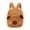 Pink, variant on HJYCHN Preschool Backpack for Girls Cute Cartoon Plush Toy Storage Daypack for Kids Girls Boys 5-15 Years Backpack for School Brown One Size