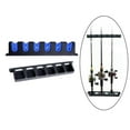 thumbnail image 3 of 6 Slots Fishing Rod Holder Rack Rod Holder Fishing Vertical Mount for Garage Door Blue, 3 of 8