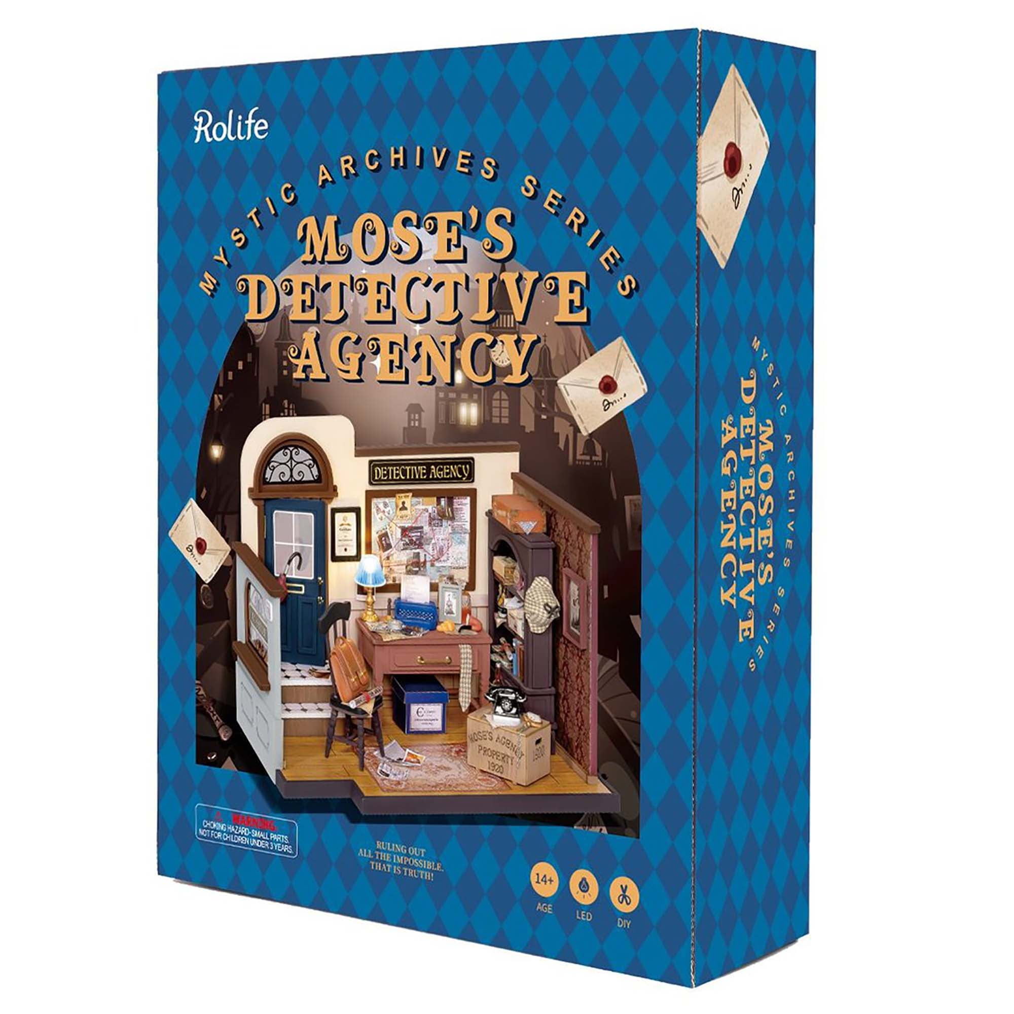 Rolife DIY Miniature Dollhouse Room Kiki's Magic Potion Store Diorama Kit  Crafts Hobbies Birthday Gifts for Boys & Girls