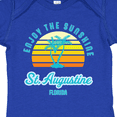 thumbnail image 4 of Inktastic Summer Enjoy the Sunshine St. Augustine Florida in Blue Boys or Girls Baby Bodysuit, 4 of 5