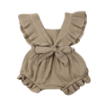 thumbnail image 3 of Newborn Baby Girl Coton Ruffle Romper, 3 of 6