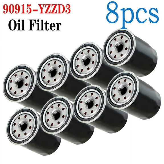 For Lexus / Toyota --(Pack of 8) OIL FILTER 90915-YZZD3
