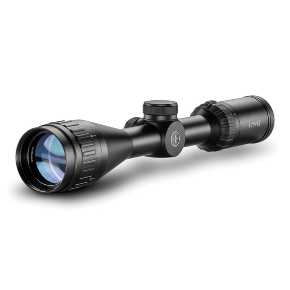 Hawke Sport Optics Airmax EV Rifle Scope, 3-9x40mm AO, 1in Tube, Second Focal Plane, AMX Reticle, Black