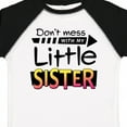 thumbnail image 4 of Inktastic Don't Mess with My Little Sister Boys or Girls Toddler T-Shirt, 4 of 5