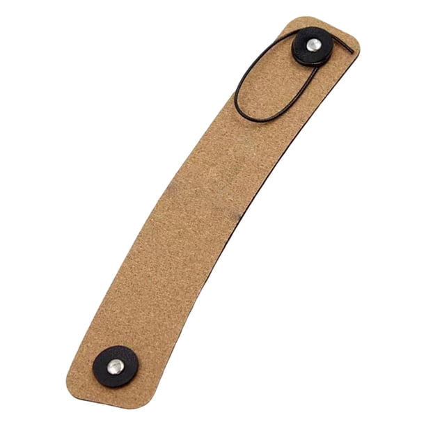Funda protectora para portavasos de café de cuero sintético reutilizable para viajes de ida y vuelta. Negro