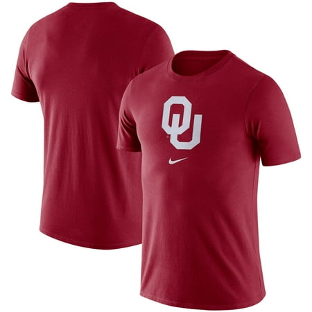 Men's Nike Crimson Oklahoma Sooners Essential Logo T-Shirt