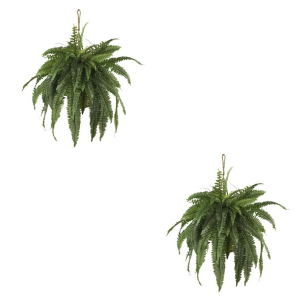 Tapiz artificial Yuarrent planta colgante verde 6 pulgadas 2Conjunto