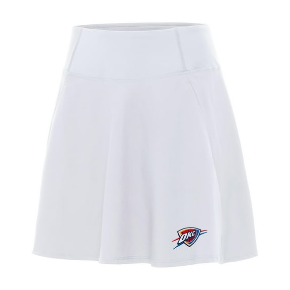 Women's Antigua White Oklahoma City Thunder Chip Skort