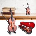 thumbnail image 4 of Musical Instrument Model, Exquisite Mini Bass Guitar Model, For Friends Family, 4 of 8