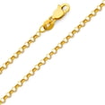 thumbnail image 3 of Precious Stars 14k Yellow Gold Cubic Zirconia Cross Unisex Pendant with 18" Chain Necklace, 3 of 3