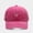 Hot Pink, variant on HuangHuanChen Womens Baseball Caps Solid Color Heart Embroidered Soft Top Outdoor Washed Baseball Cap Green