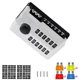thumbnail image 1 of 12v fuse box, 12 way marine fuse box with LED indicator light moisture proof cover 12 circuit fuse box with negative bus fuse panel for car boat rv tr, 1 of 5