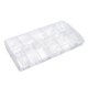 thumbnail image 4 of Uñas Postizas, Puntas De Uñas Transparentes Artificiales, 500 Piezas Seguras Para El Hogar, 4 of 7