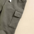 thumbnail image 5 of Zuwimk Baby Boys' Girls And Toddler Rib Hoodie Long Sleeve Top and Pants, 2 Piece Outfit Fall Set(T034-Grey), 5 of 9