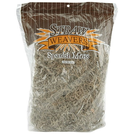 Spanish Moss 8 Ounces-Natural