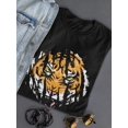 thumbnail image 3 of Fierce Tiger T-Shirt Women -Smartprints Designs, Female 5X-Large, 3 of 4