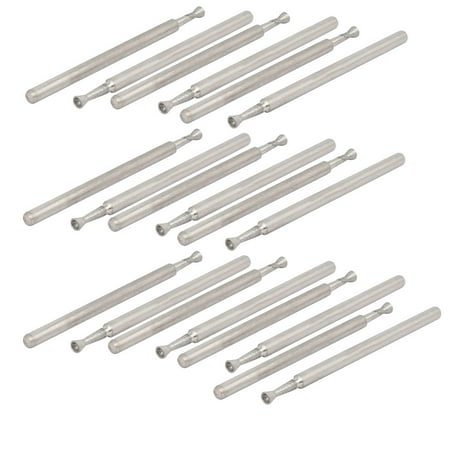 2 Mm Disks - 2.35mm Shank 2mm Dia Spherical Concave Head Polishing Mounted Point Bit 20pcs