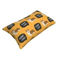 thumbnail image 3 of Kll Corgi Pillow Covers Envelope Closure,Super Soft And Cozy Fuzzy Fleece Pillow Case Cover 14"X20", 3 of 9