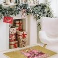 thumbnail image 6 of RLESO Christmas Tree Welcome Mat Pink Merry Christmas Doormat Fun Holiday Welcome Mat Seasonal Porch Decor Holiday Front Door Entry 40X60Cm Christmas Porch Mat, 6 of 7