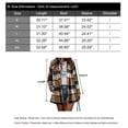 thumbnail image 3 of Shirts for Women Classic Plaid Button Down Womens Shacket Jacket Long Sleeve Casual Loose Blouse Cardigan Coat Outerwear With Pockets Alsol Lamesa, 3 of 3