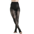 thumbnail image 3 of SIGVARIS Women’s Style Sheer 780 Open Toe Pantyhose 20-30mmHg, 3 of 8