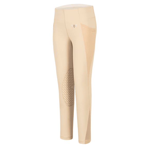 TuffRider Children's Minerva EquiCool Tights Safari Medium
