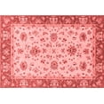 thumbnail image 1 of Ahgly Company Machine Washable Indoor Rectangle Oriental Red Traditional Area Rugs, 2' x 4', 1 of 4