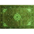 thumbnail image 1 of Ahgly Company Indoor Rectangle Persian Green Traditional Area Rugs, 2' x 4', 1 of 1