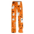 thumbnail image 4 of JAJAHO Girls Halloween Pajamas Pants Kids Sleepwear Long Pants Loose Pj Bottoms Sizes 3-14, 4 of 4