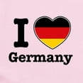 thumbnail image 2 of CafePress - I Love Germany Infant Bodysuit - Baby Light Bodysuit, Size Newborn - 24 Months, 2 of 4