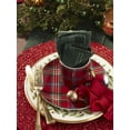 thumbnail image 2 of Lenox Holiday Red Tartan Accent Plates, Set of 4, 2 of 2